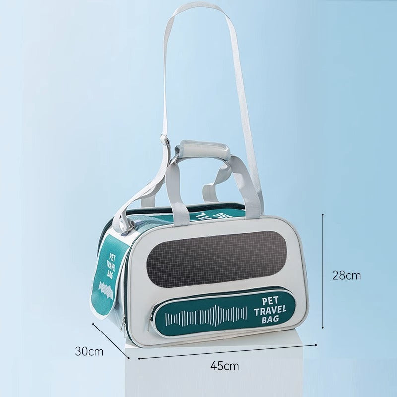 Portable Soft Pet Bag for Trips, Vet Visits & More