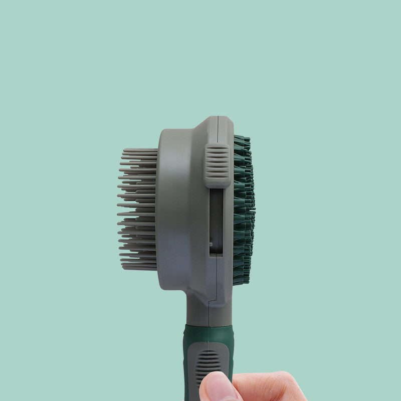 Gentle Self-Cleaning Brush for Fuss-Free Pet Grooming