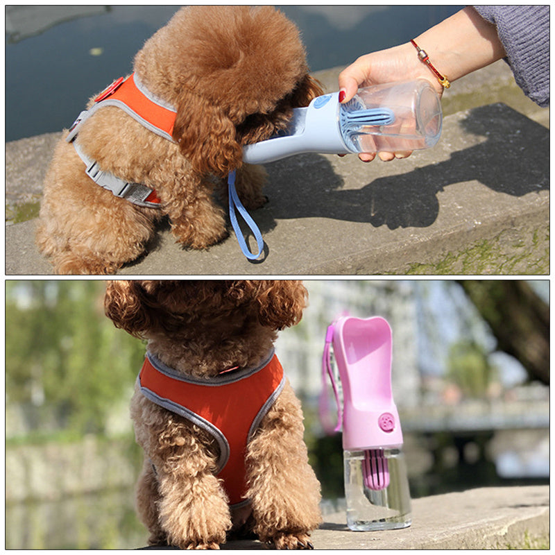Portable Pet Water Feeder for Travel and Outdoor Fun