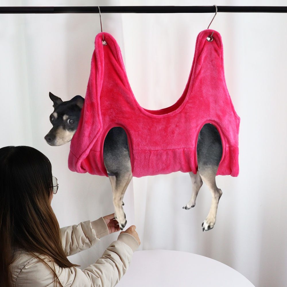 Hang, Relax, Trim - Pet Nail Care Hammock
