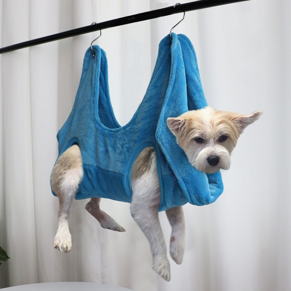 Hang, Relax, Trim - Pet Nail Care Hammock
