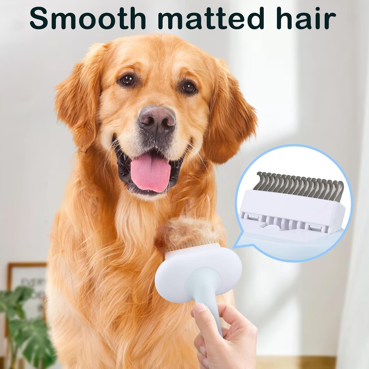 5-in-1 Brush Set for Easy, Tangle-Free Pet Care