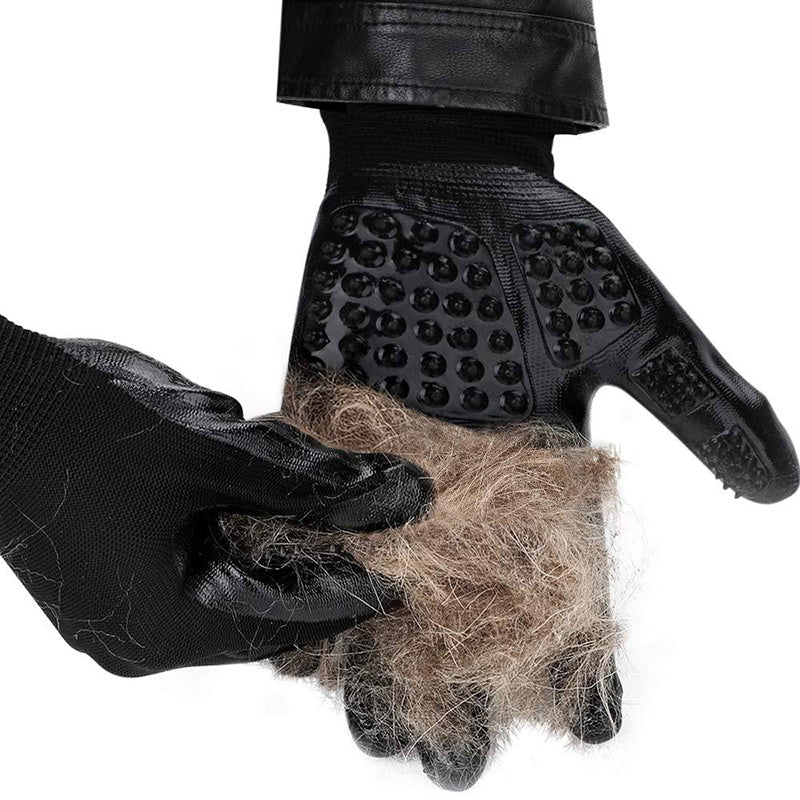 Grooming Glove That Pets Love - Shed Less, Cuddle More