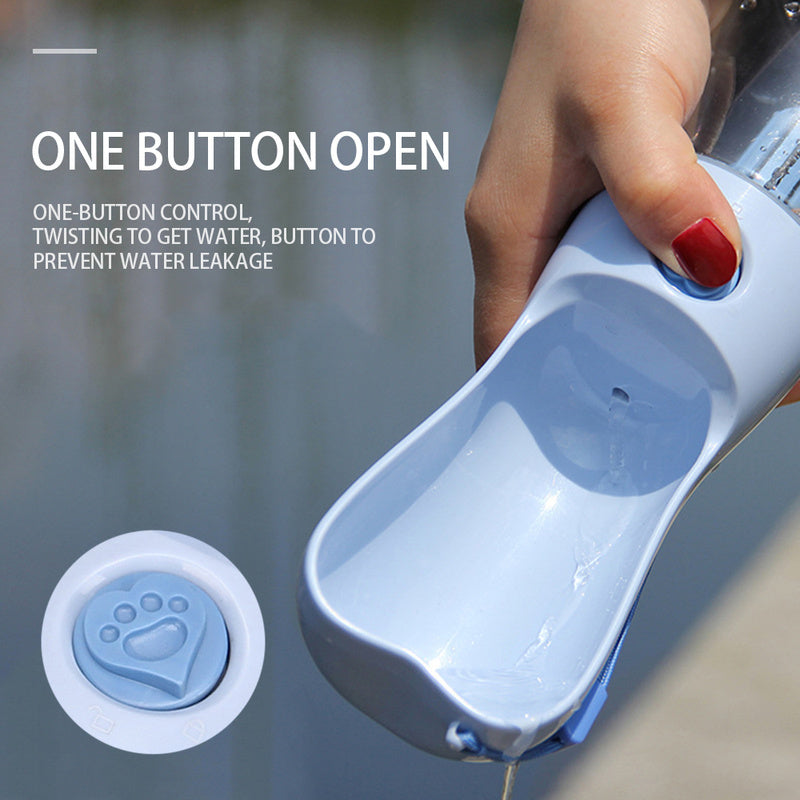 Portable Pet Water Feeder for Travel and Outdoor Fun
