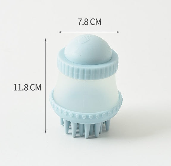 Bath Time Bliss: Soft Massage Brush for Pets