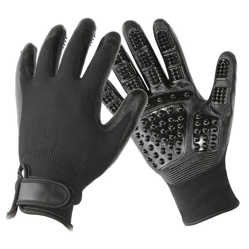 Grooming Glove That Pets Love - Shed Less, Cuddle More
