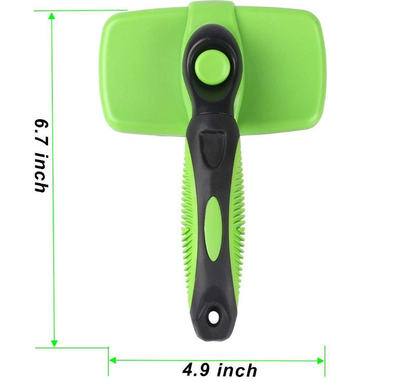 Effortless Fur Removal - Slicker Brush Your Pet Will Love