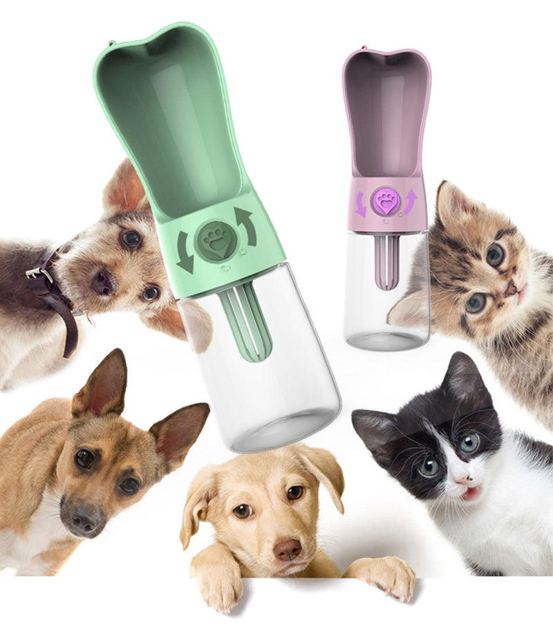 Portable Pet Water Feeder for Travel and Outdoor Fun