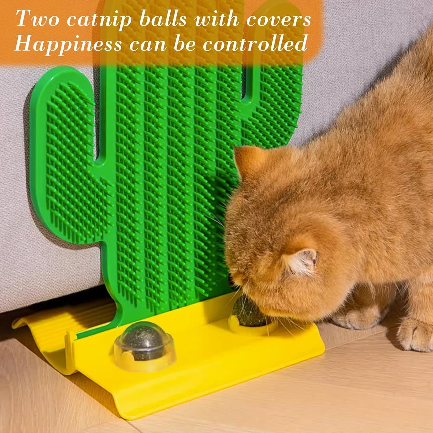 Fun Self-Grooming Brush Cats Can’t Resist