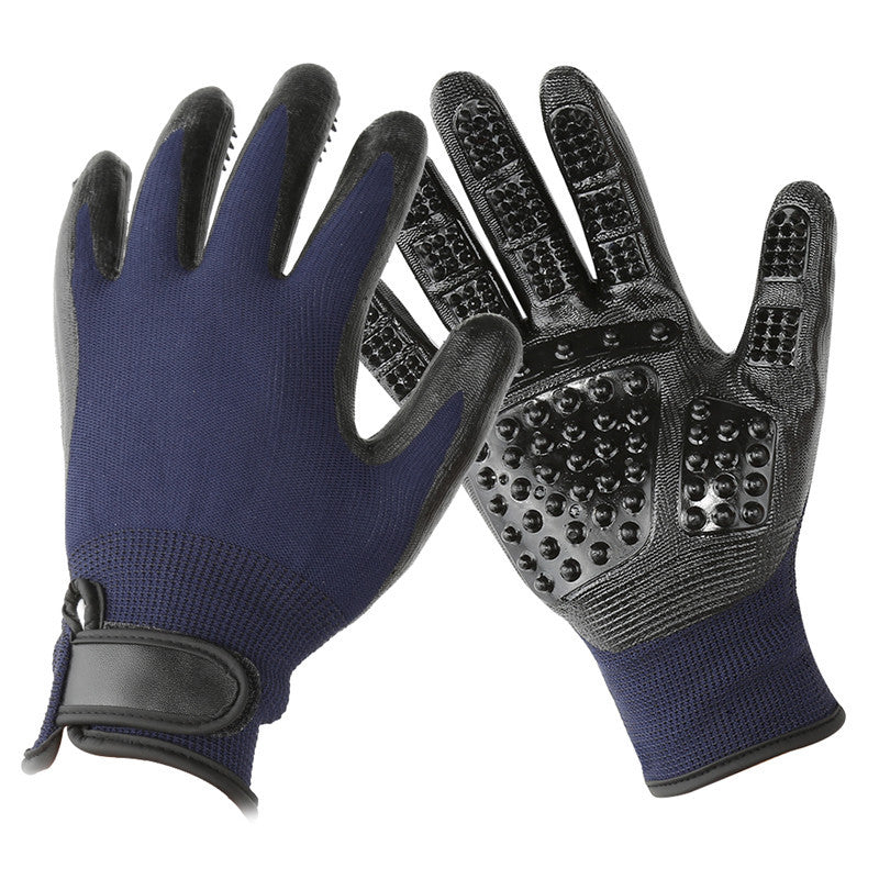 Grooming Glove That Pets Love - Shed Less, Cuddle More