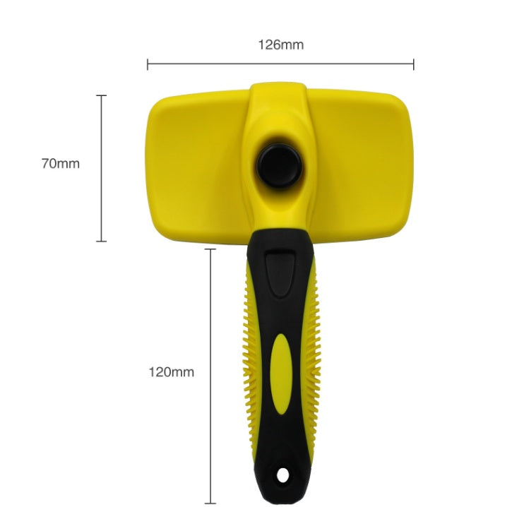 Effortless Fur Removal - Slicker Brush Your Pet Will Love
