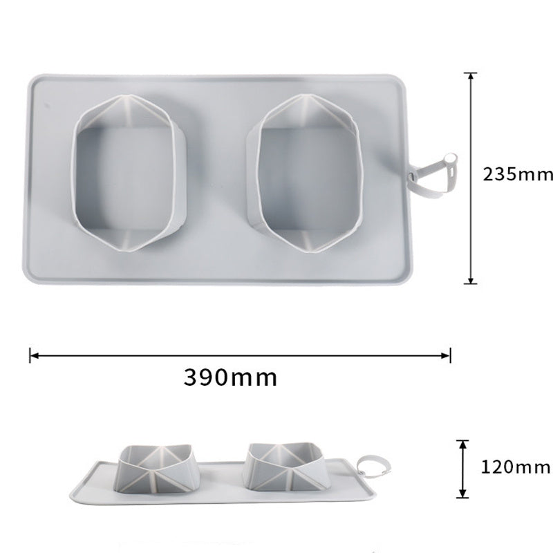 Feed and Hydrate Anywhere with These Foldable Pet Bowls