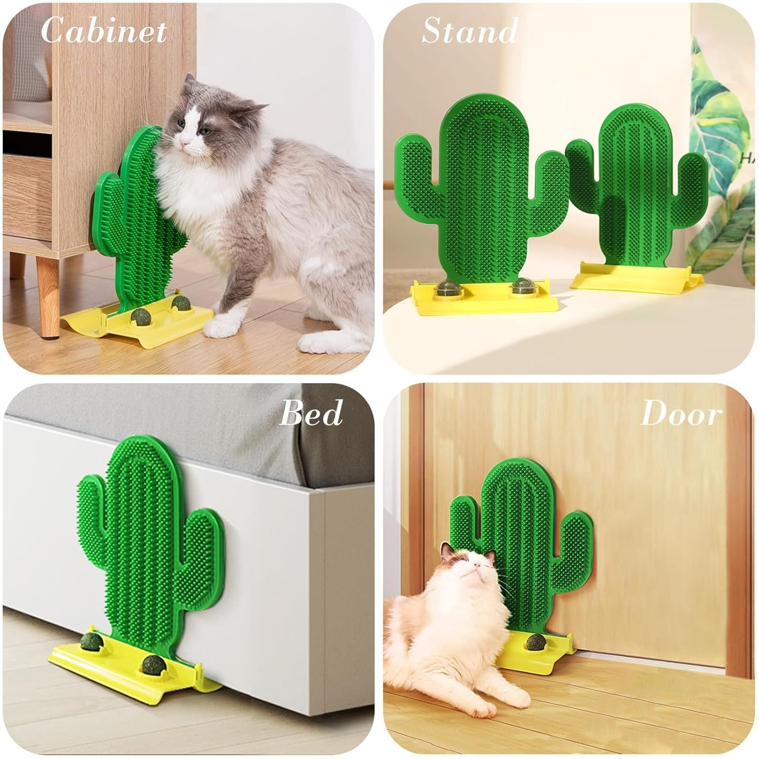 Fun Self-Grooming Brush Cats Can’t Resist