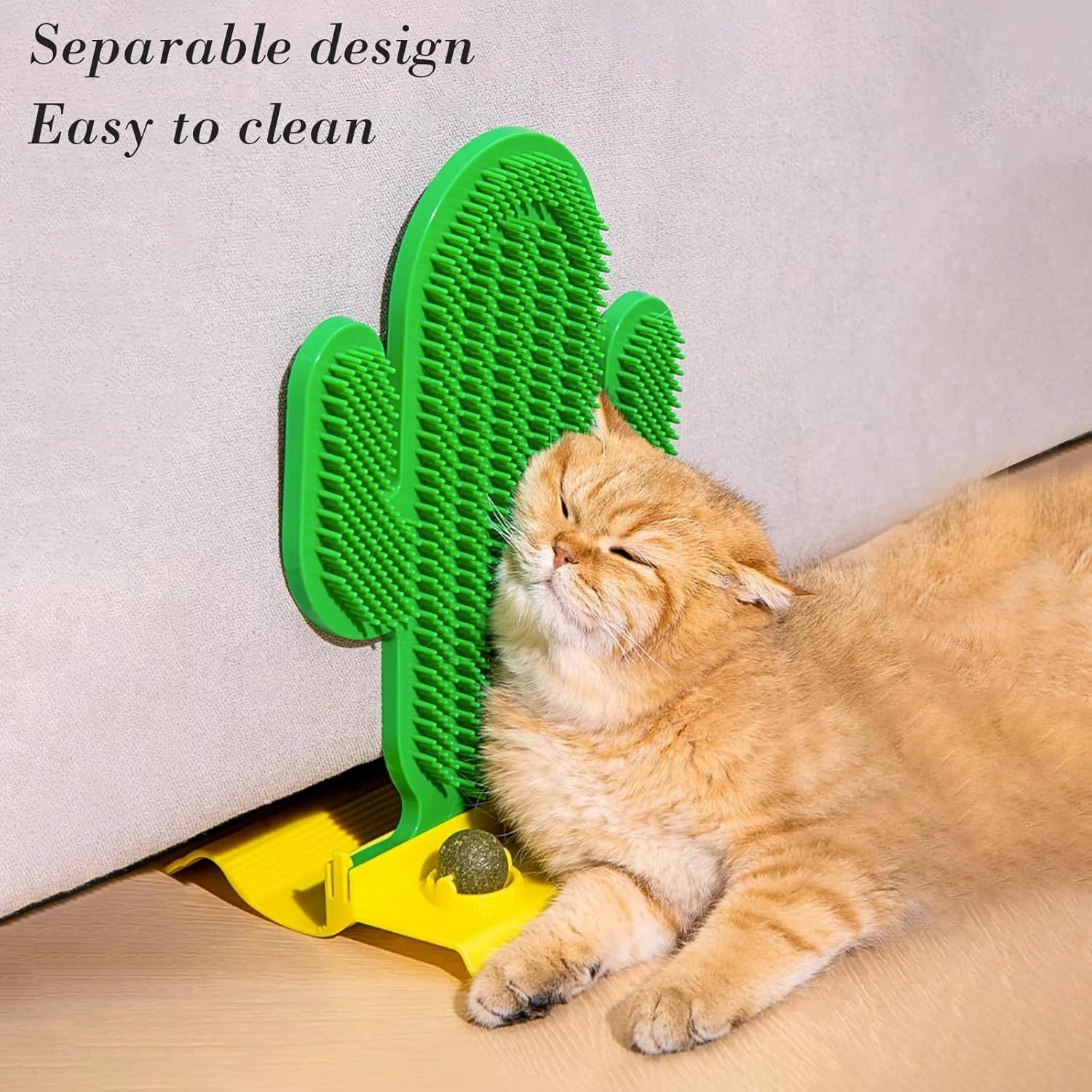 Fun Self-Grooming Brush Cats Can’t Resist
