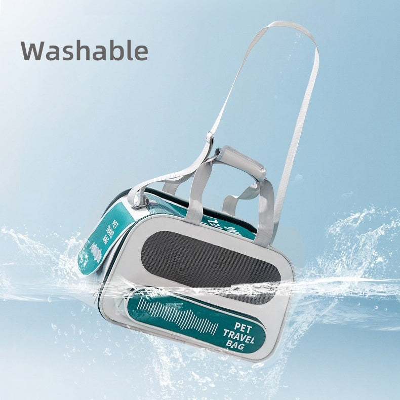 Portable Soft Pet Bag for Trips, Vet Visits & More